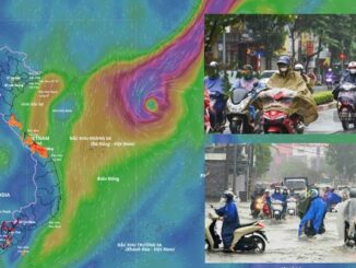 Dự báo 5 tỉnh mưa to nhất do bão số 12 và không khí lạnh dồn dập sắp tới